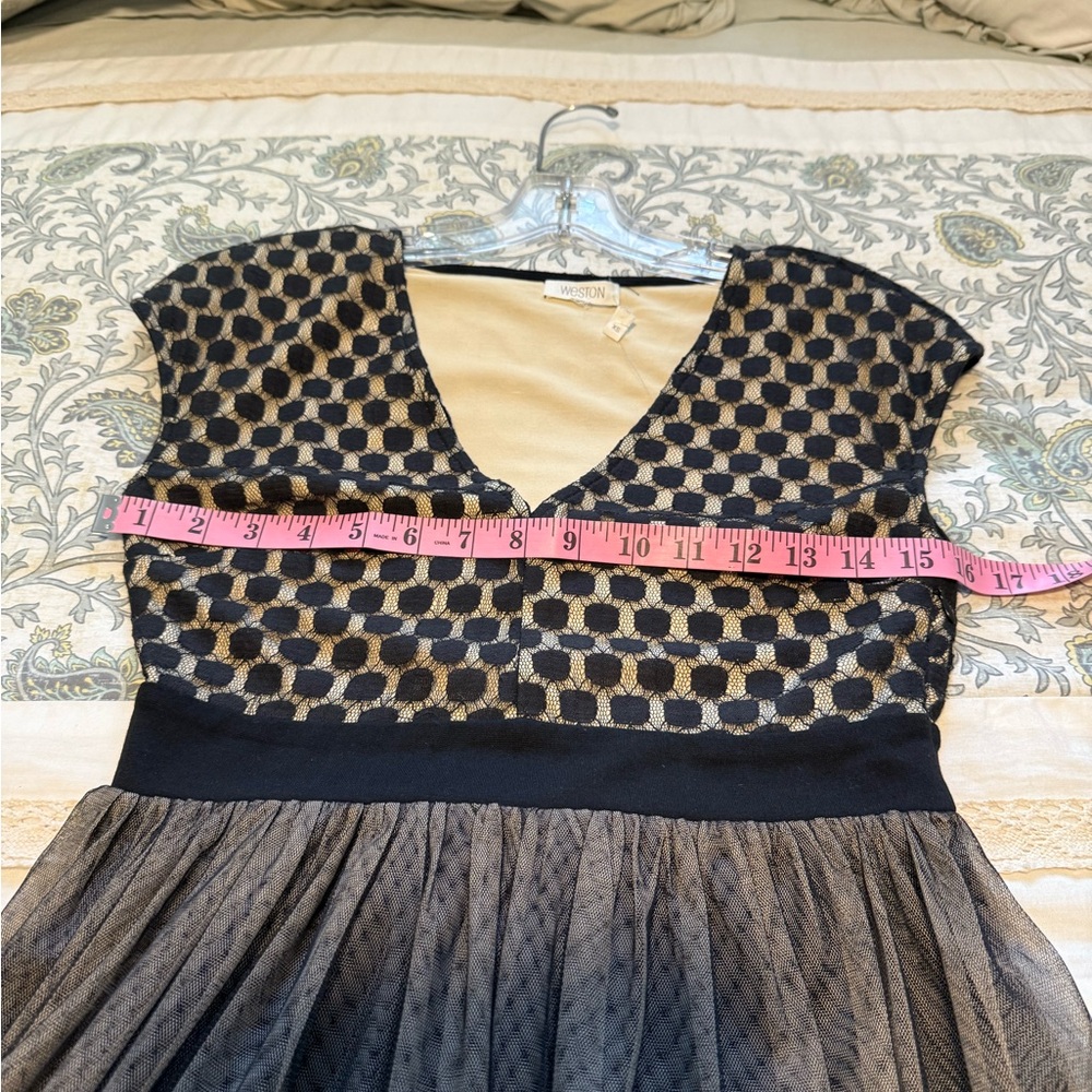 Weston Wear Black and Gray Midi Dress - Picture 13 of 16